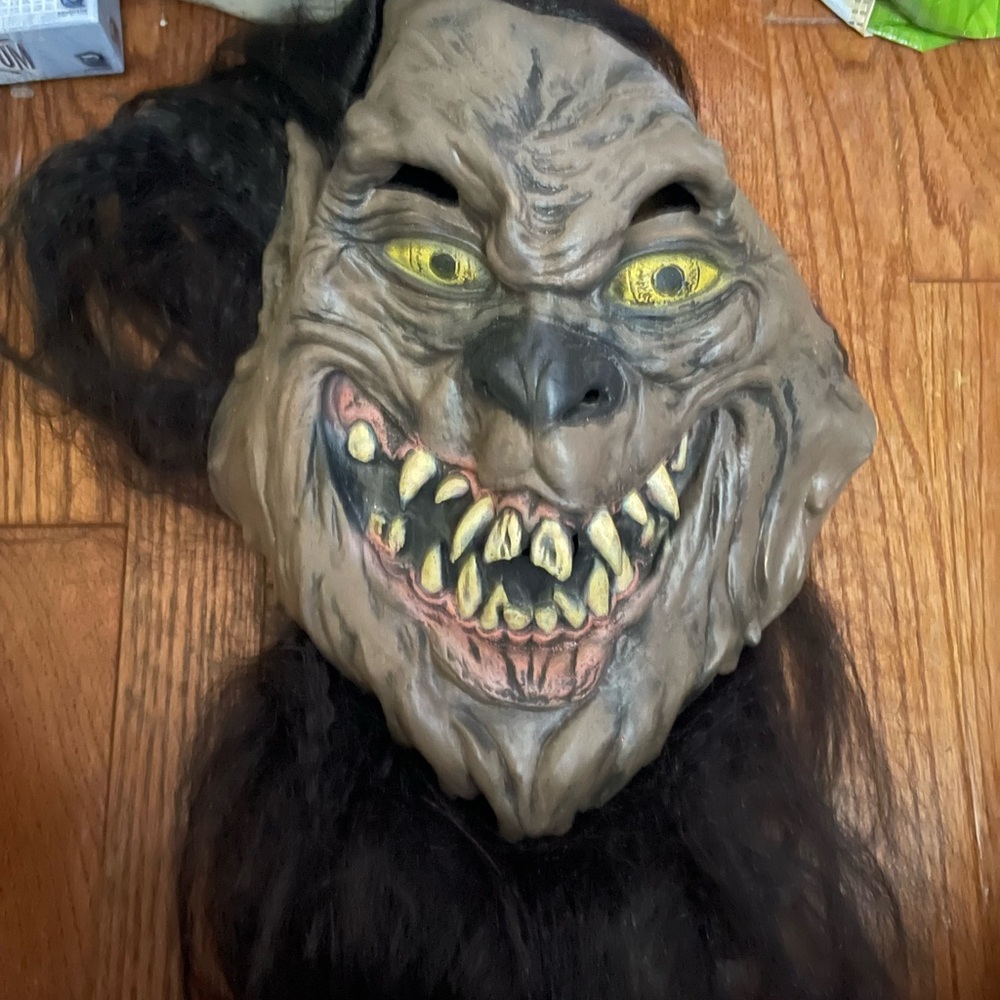 VTG Paper Magic Group Monster Werewolf Mask 2003  Horror Halloween Cosplay